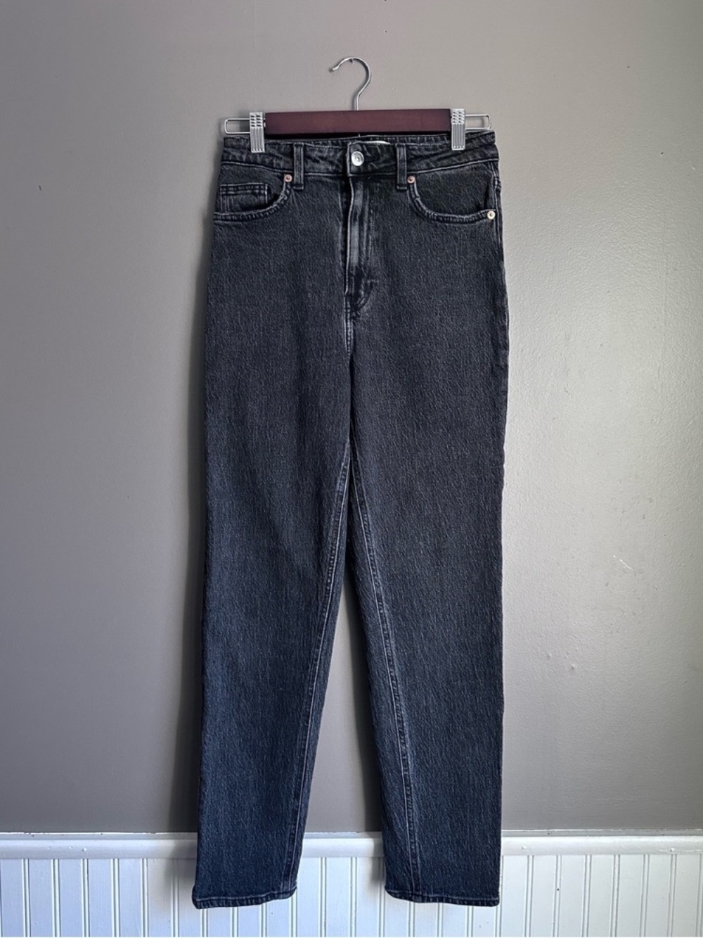 High-Waisted Black Women's Jeans